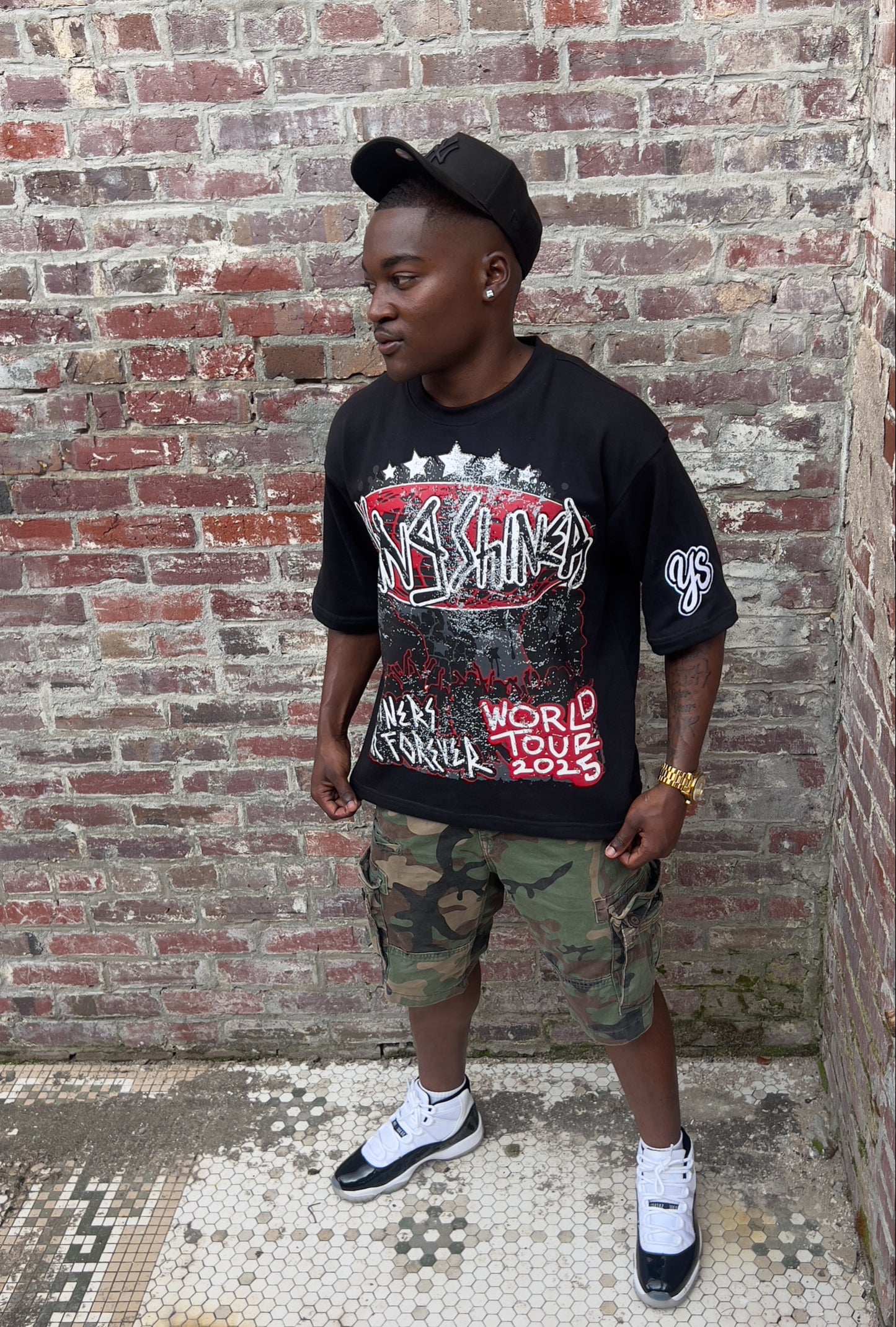 World Tour‘25 T-shirt Black