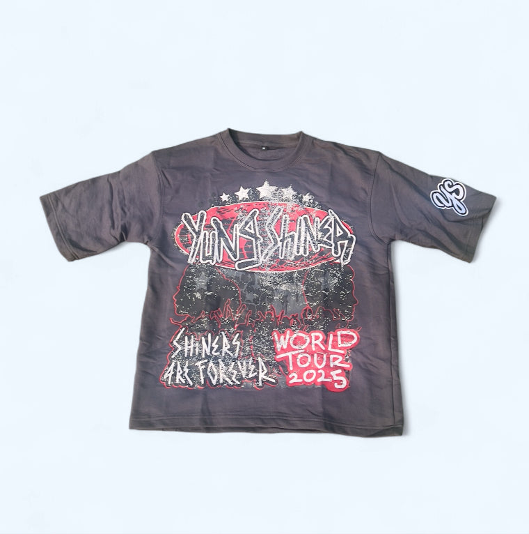 World Tour‘25 T-shirt Gray