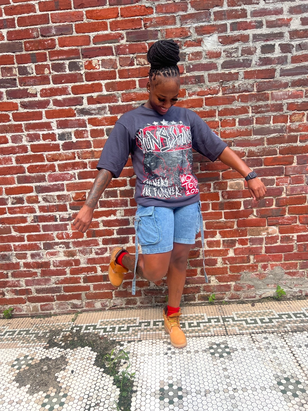 World Tour‘25 T-shirt Gray